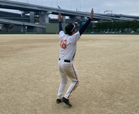 代打同点タイムリーの津川馨